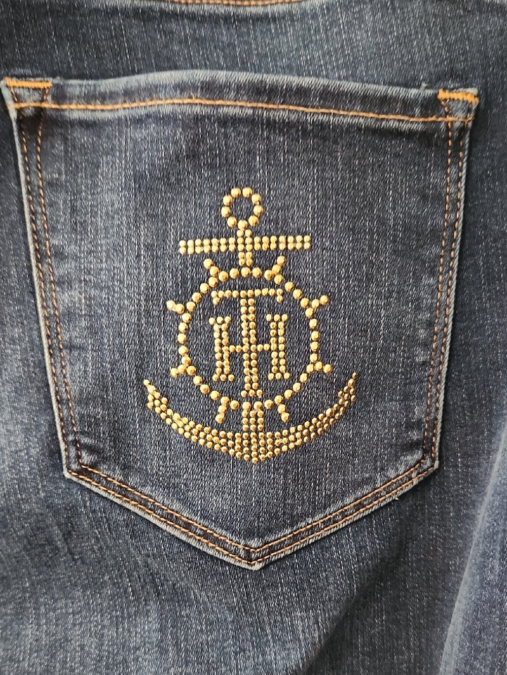 Tommy Hilfiger Midrise Skinny Straight Jeans
